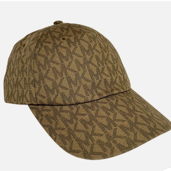 Michael Kors Other - Michael Kors Tan Monogram Cap